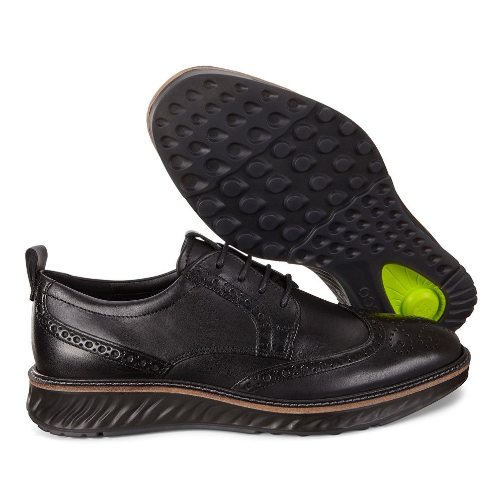 Zapatos De Vestir Hombre - ECCO St.1 Hybrid - Negros - LBY713482